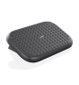 AISENS Reposapiés inclinable, Negro