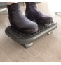 AISENS Reposapiés inclinable, Negro