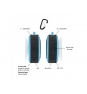 ALTAVOZ APPROX BLUETOOTH WATERPROOF AZUL APPSPWPBBL