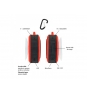ALTAVOZ APPROX BLUETOOTH WATERPROOF ROJO APPSPWPBR