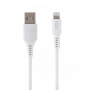 DCU Advance Tecnologic 34101290 cable de conector Lightning 1 m Blanco