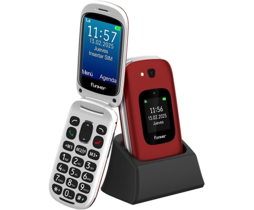 Funker E350 MAX Audio3 Plus 4G - Rojo