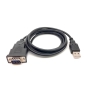 Equip 133391 cable de serie Negro 1,5 m USB tipo A DB-9