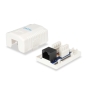 Equip 235113 caja de tomacorriente RJ-45 Blanco