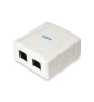 Equip 235214 caja de tomacorriente RJ-45 Blanco