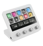 Mars Gaming MS-DPROW Blanco 10 botones