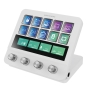 Mars Gaming MS-DPROW Blanco 10 botones