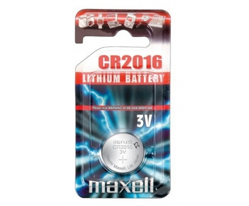 PILAS BOTON MAXELL CR2016-B1 MXL 1 UD