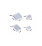 Raspberry pi Disipador de calor pack compatible PI 4 blanco 
