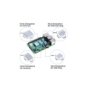 Raspberry pi Disipador de calor pack compatible PI 4 blanco 