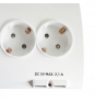 REGLETA EWENT 5 TOMAS SCHUKO 2 USB EW3935