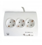 REGLETA EWENT 5 TOMAS SCHUKO 2 USB EW3935