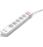 REGLETA SALICRU 5 TOMAS SCHUKO + 2 USB SPS SAFE 5+