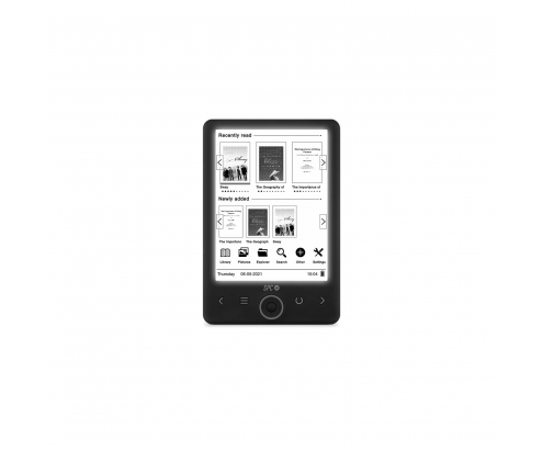 SPC Dickens Light 2 lectore de e-book 8 GB Negro