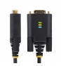 StarTech.com 1P10FFC-USB-SERIAL cable de serie Negro 3 m USB tipo A DB-9